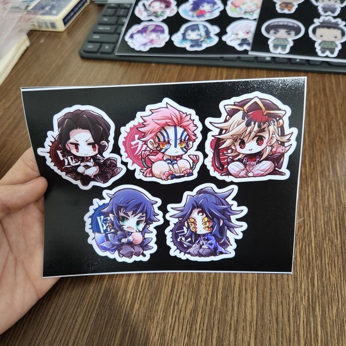 

Sticker Anime Set - PSS0017 - Demon Slayer 5pcs