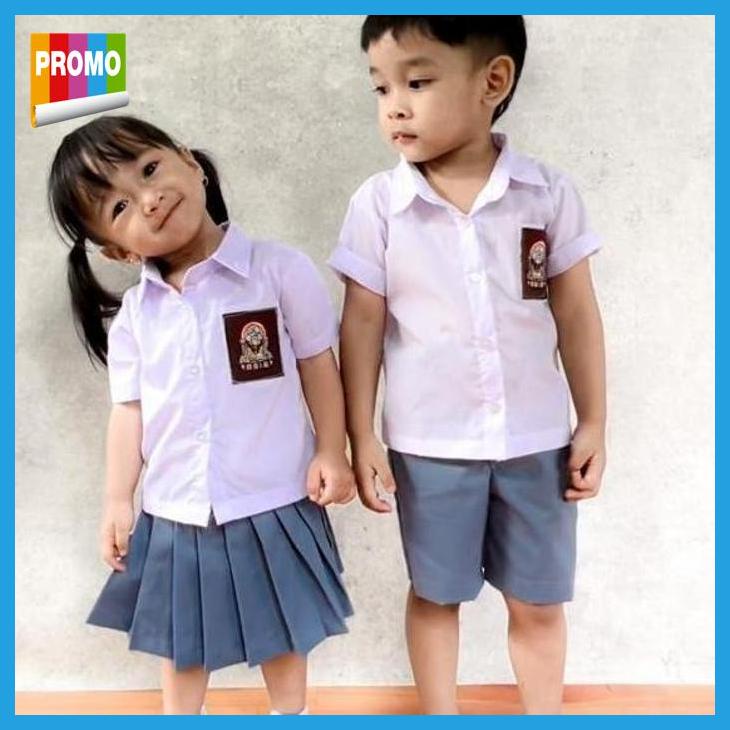 baju seragam SD SMA bayi batita balita anak laki-laki perempuan kecil priyassss_