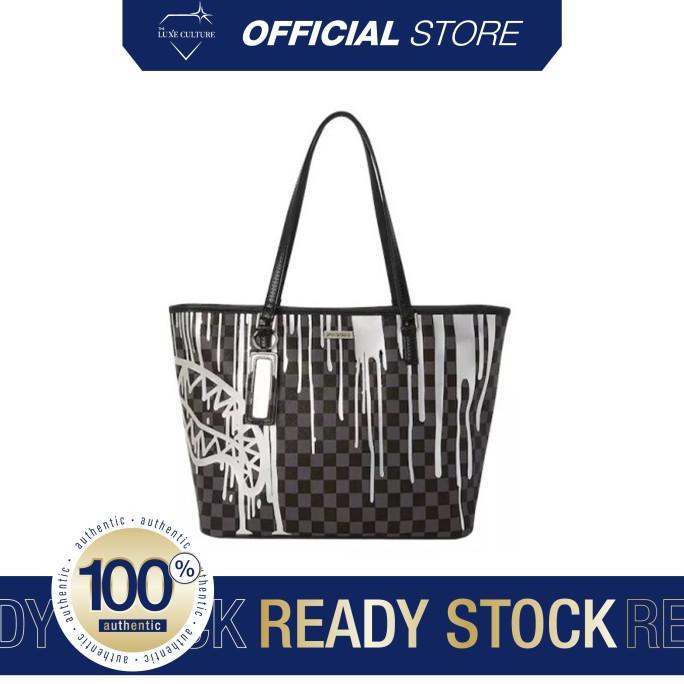 Sprayground Platinum Drips Tote Bag Olshopanesti