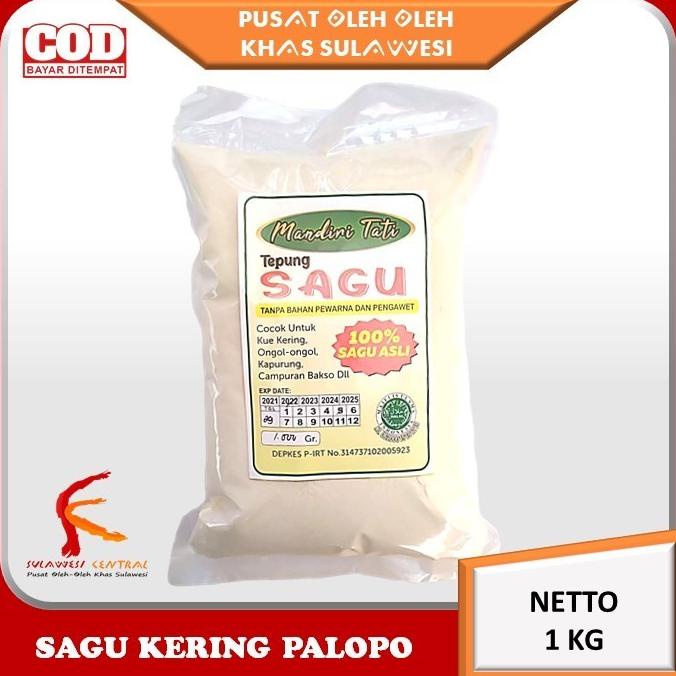 

Tepung Sagu Asli Palopo Mandiri Tati Khas Sulawesi 1 Kg