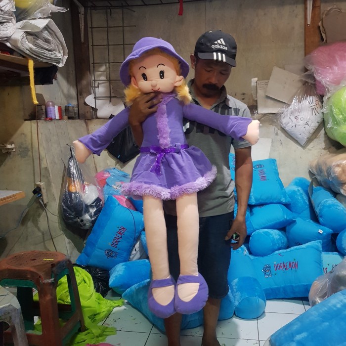 BONEKA CINDY BARBIE PRINCESS FROZEN ELSA ANNA ANA UNGU JUMBO BESAR