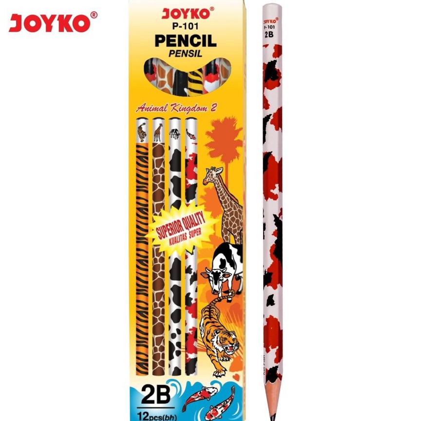 

80 Pensil 2B P101 Animal Joyko (12pcs) 87