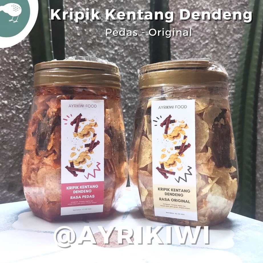 

Terlaris Kripik Kentang Dendeng / Keripik - Rasa Pedas & Original ☌➜✥