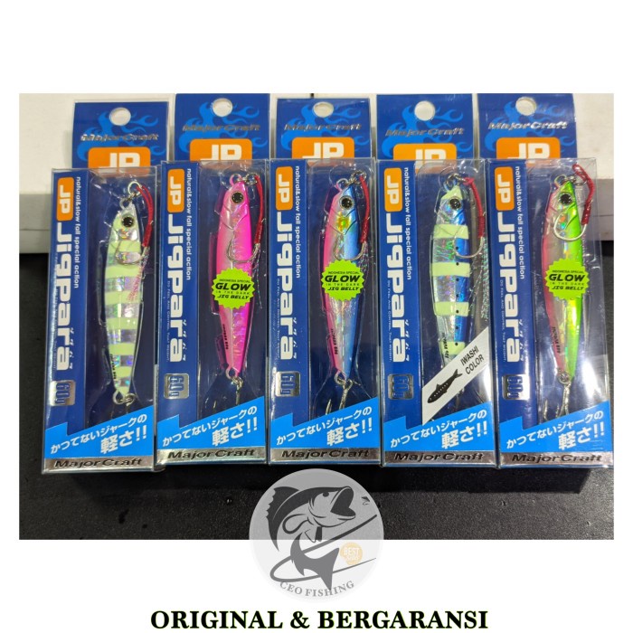 Terlaris Umpan Metal Jig Majorcraft Jigpara 60 Gr