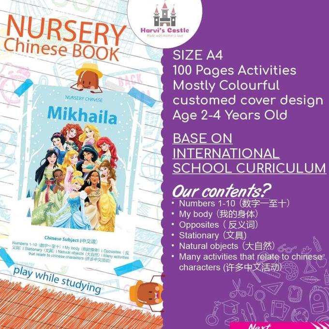 

Sale Buku Aktivitas Anak Buku Mandarin Harvis Castle Busy Book Termurah