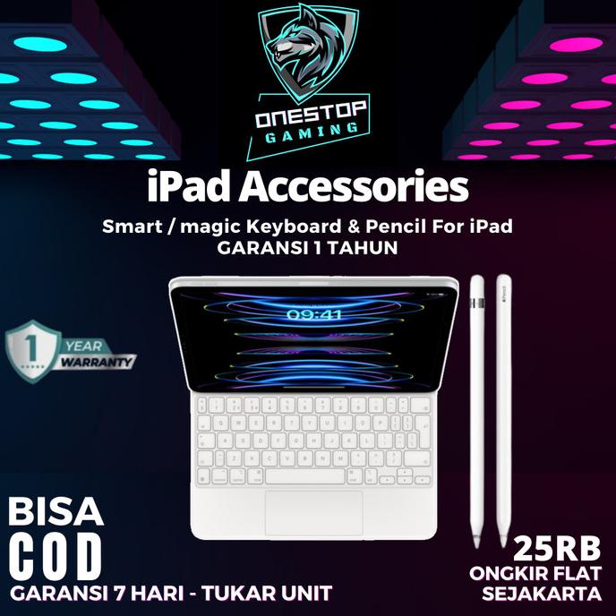 Apple Accessories Smart Keyboard / Magic Keyboard / Pencil For iPad