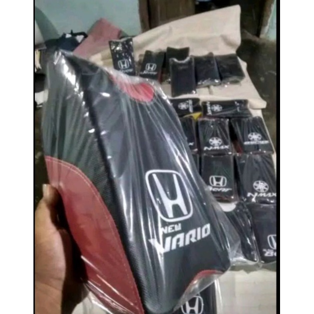 jok boncengan motor anak motif logo vario untuk Vario terbaru 225&150