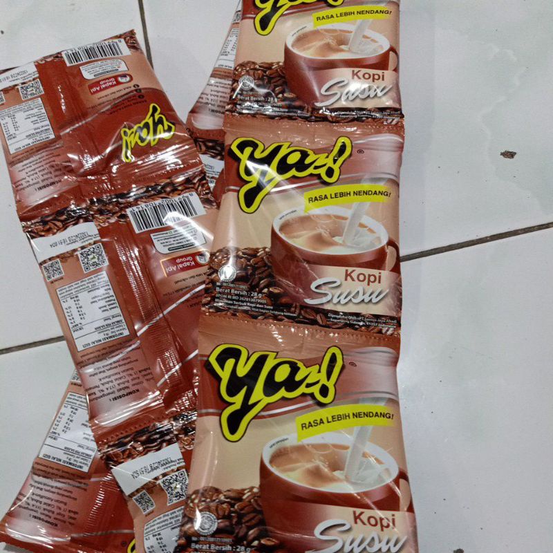 

Kopi Susu Ya Renceng 28g isi 10