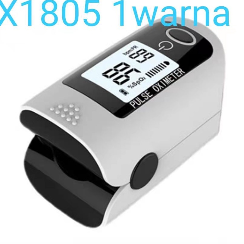 ✱Produk Keren➯ TKIPB Oximeter Fingertip X1805 Oxymeter Pulse Alat Ukur Kadar Oksigen SpO2 X1805 D100