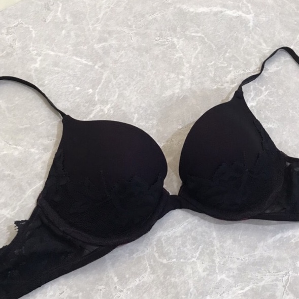 Best Produk Victoria’s Secret Maroon Gel Pushup Lacey Bra VS Bombshell Original Push Up Bra Import B