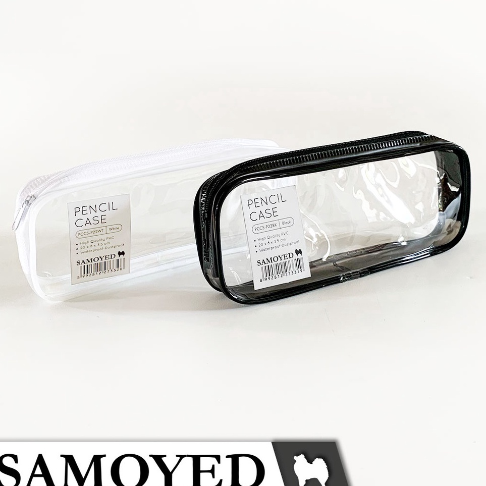 

✤Model Baru FZENT Tempat / Kotak Pensil / Dompet / Pouch PVC Transparan Samoyed PCCS-P22 I95 ↓Diskon