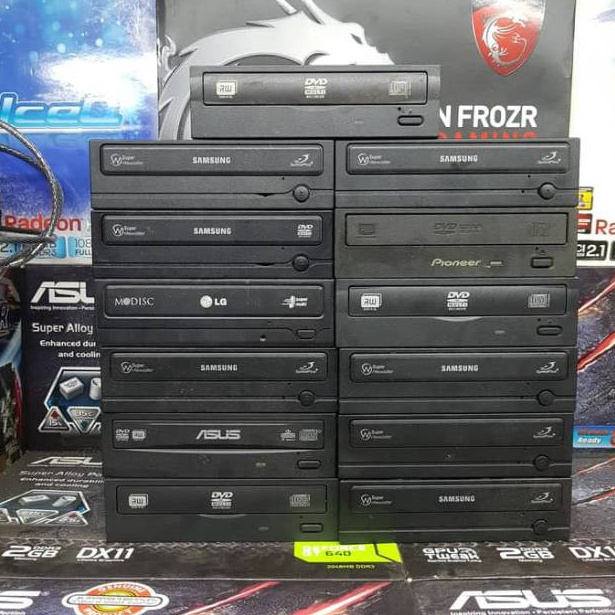 Ready.. DVD RW ROM Internal Untuk Komputer PC Socket SATA