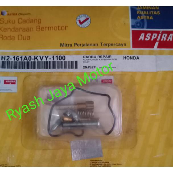 Paling Laris.. Repair kit karburator beat lama karburator/Vario karbu/Scoopy karbu/Supra x 125 karbu