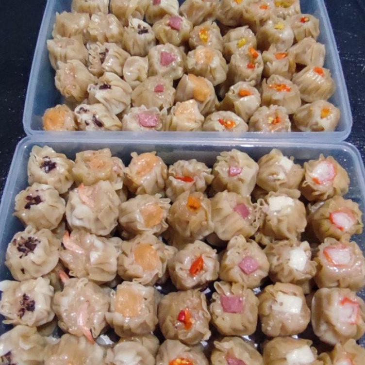 

【Penjualan Terbaik】✅COD (ISI 20 PCS) DIMSUM AYAM UDANG SIOMAY FROZEN FOOD MURAH