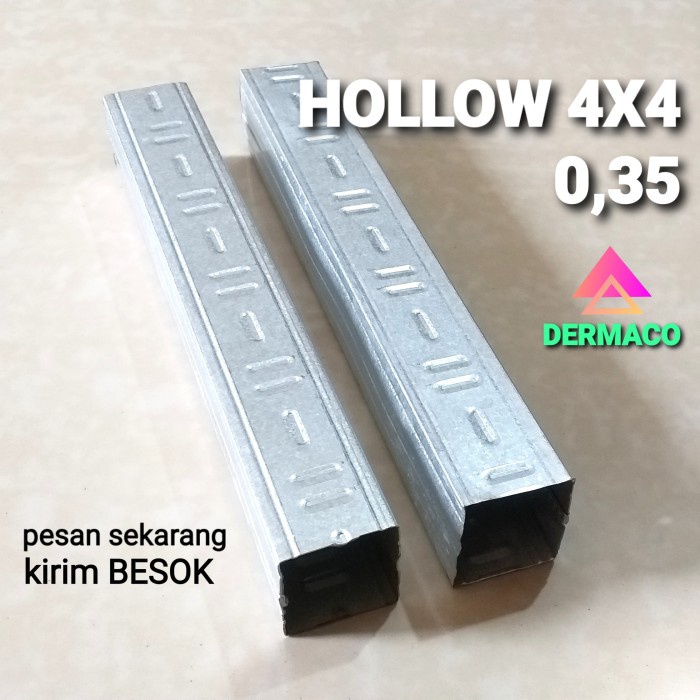 HOLO 4 x 4 - 0,35 PROFIL / HOLO RANGKA GYPSUM / HOLLOW PLAFON / GYPSUM