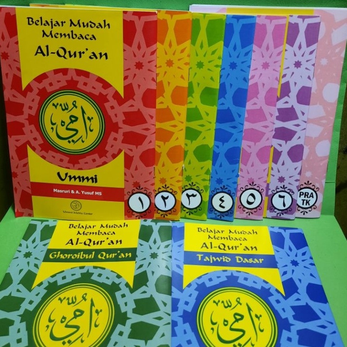 

♟ XC 65210 buku ummi jilid 1sampe6 ghoroibul-tajdwid dasar-pra tk-ummi prestasi cover BB 9.9 BRANDS FESTIVAL ケ