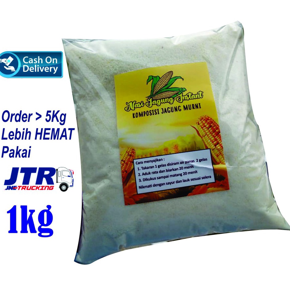 

Pasti Murah✼ IKD0K COD NASI JAGUNG PUTIH INSTAN 1kg G83 Diskon