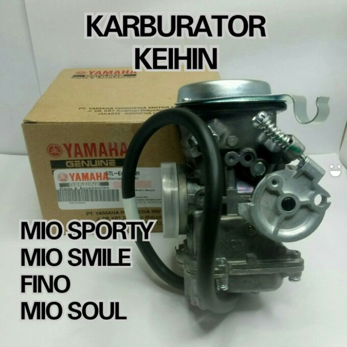 STOK TERBARU. KARBURATOR CARBU YAMAHA MIO SOUL,MIO SPORTY,MIO SMILE,FINO 5TL KUALITAS ORIGINAL