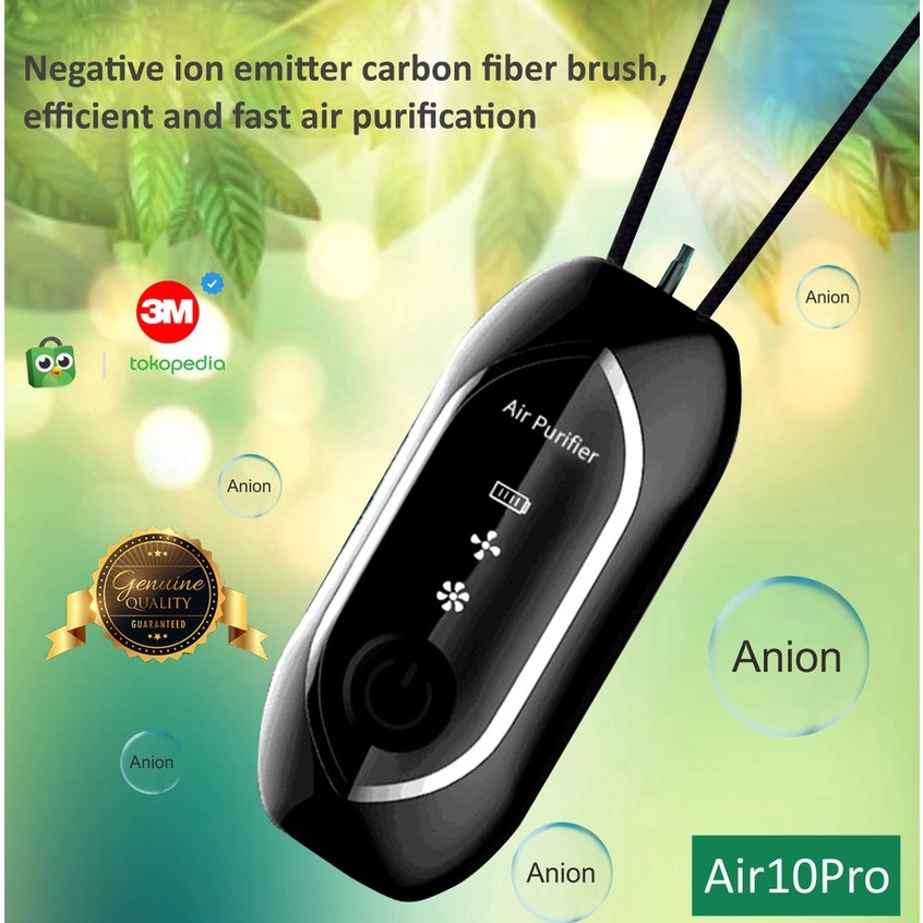 Seller personal kalung air purifier neklace portable kalung pemurni udara ion l Produk Premium ★★.