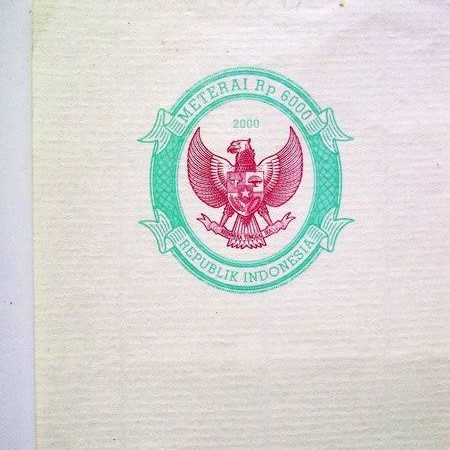 

Terlaris Kertas Segel Asli Tahun 2000 Double