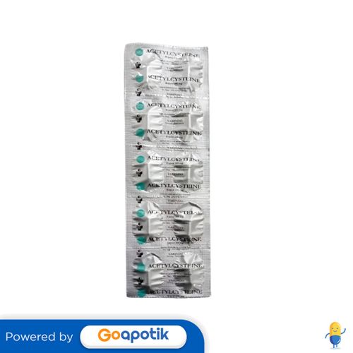 ACETYLCYSTEINE YARINDO 200 MG STRIP 10 KAPSUL