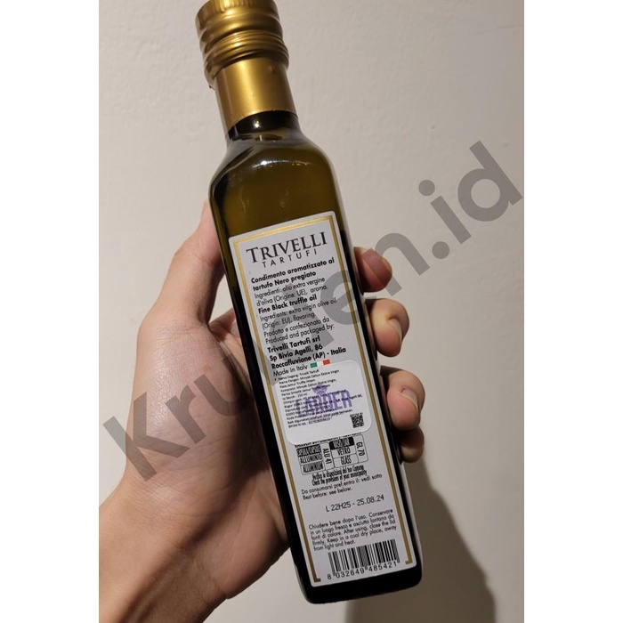 

Black Truffle Oil Trivelli Minyak Truffle Italian Premium Tartufo Nero