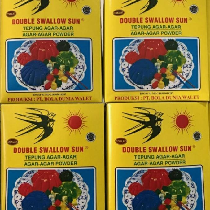 

agar agar double swallow 1box isi 12 pcs