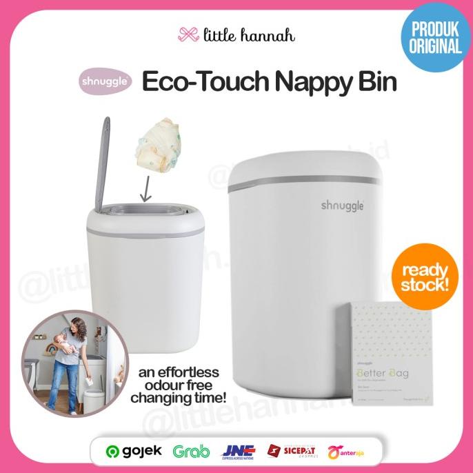 Shnuggle Eco-Touch Nappy Bin Tempat Sampah Popok