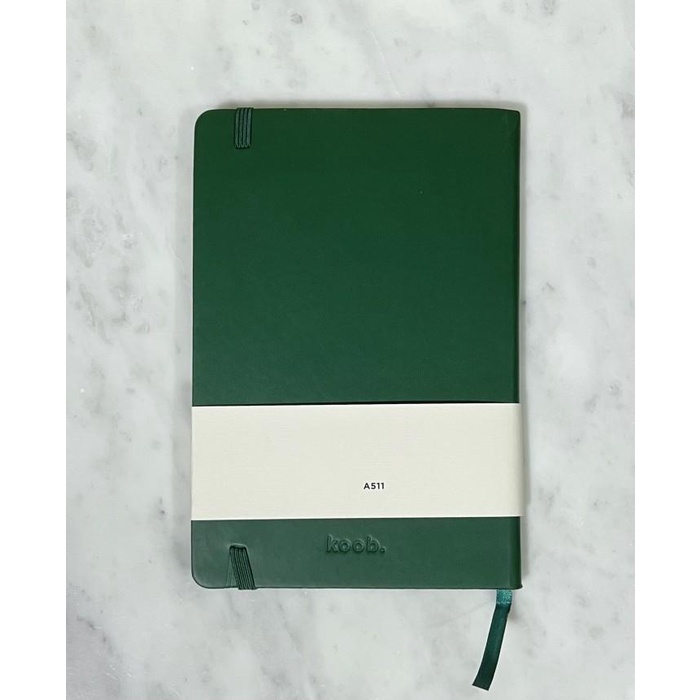 

A511T Koob. Notebook A5 Hardcover Agenda Buku Tulis Jurnal Bergaris