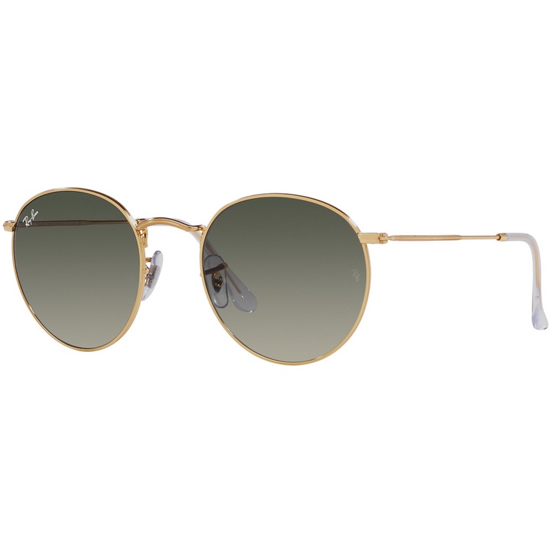 Ray-Ban Sunglass Round Metal RB 3447 001/71 50 Gold w/ Grey