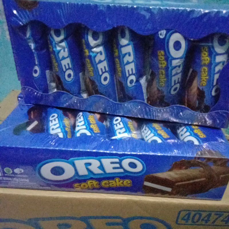 

Oreo soft cake 1box isi 12pcs@16g