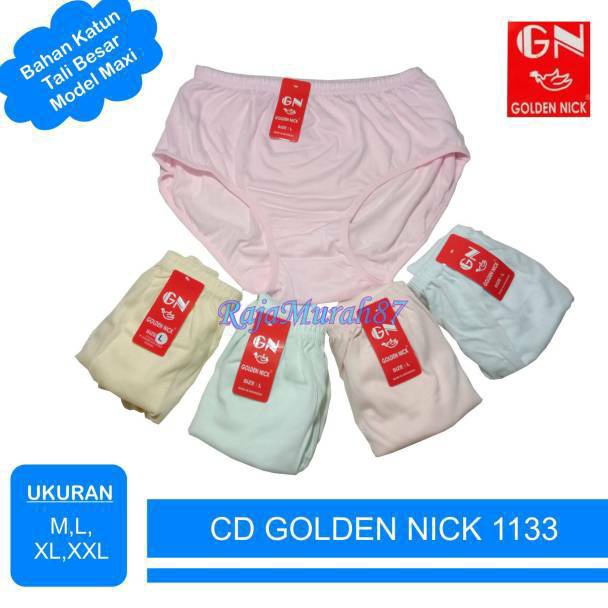 LANGSUNG ORDER. GROSIRCelana dalam golden nick 1133 / GOLDEN NICK KARET LEBAR / CD GOLDEN NICK POLOS