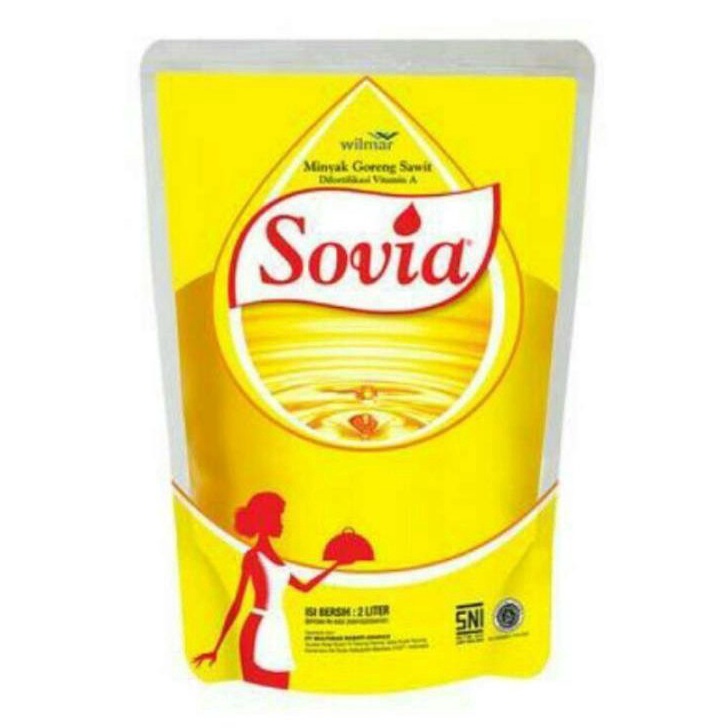 

➫➻❀✺ MINYAK SOVIA 2 LITER Ready