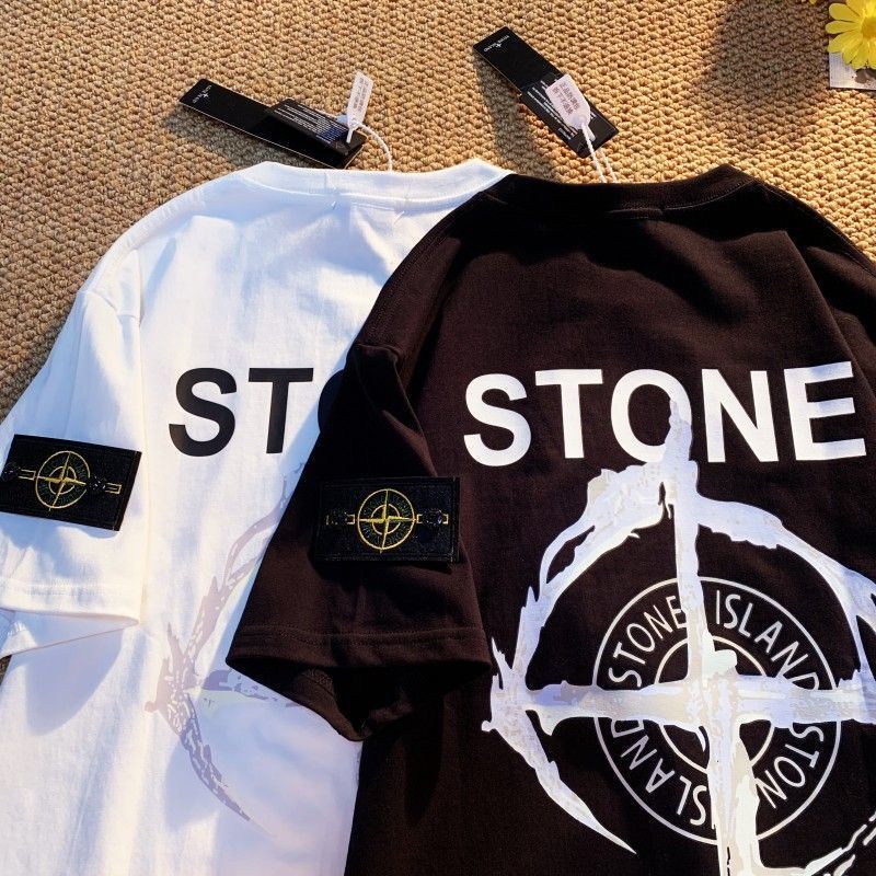New Arrival - KAOS STONE ISLAND T-SHIRTS STONE ISLAND FULL TAG STONE ISLAND