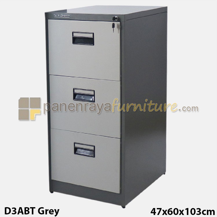 Filling Cabinet 3 Laci Importa D3ABT (Grey)