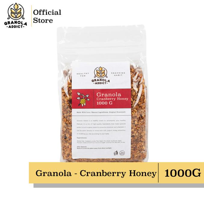 

Granola Addict - Cranberry Honey 1000G (1KG)