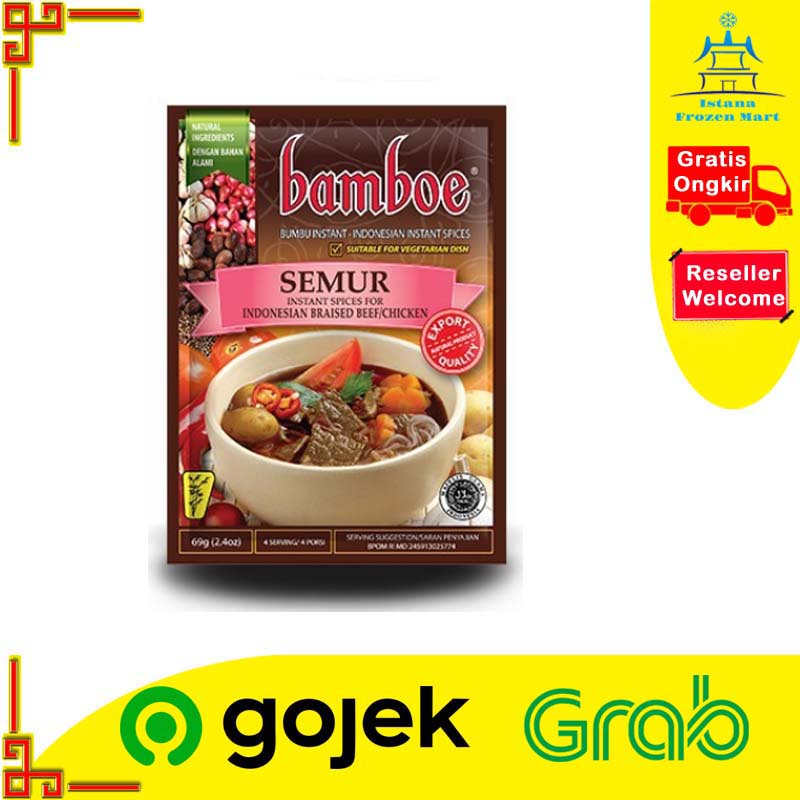 

Bumbu Semur BAMBOE Bumbu Masak Instan 69 GR