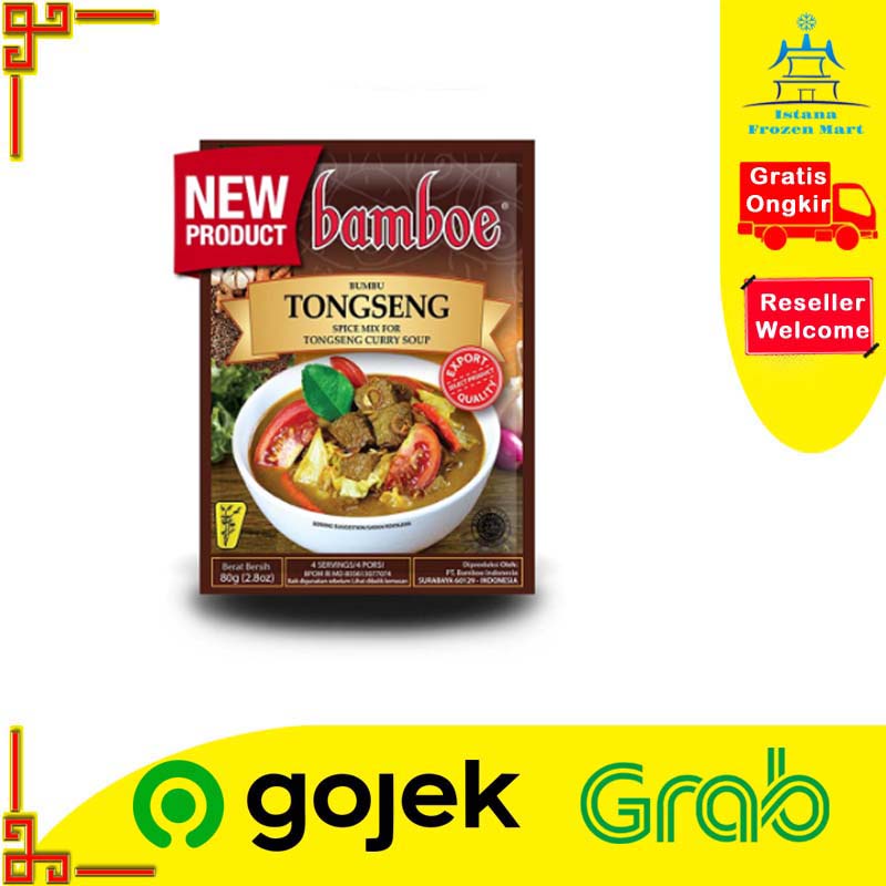 

Bumbu Tongseng BAMBOE Bumbu Masak Instan 80 GR