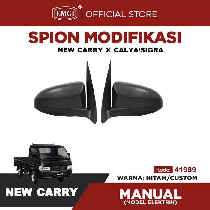 Kode Br08 Modifikasi Spion Mobil New Carry Housing Calya/Sigra-Manual
