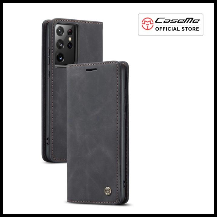 Terlaris Caseme Samsung S22 S22 Plus Ultra Casing Flip Cover Leather Wallet