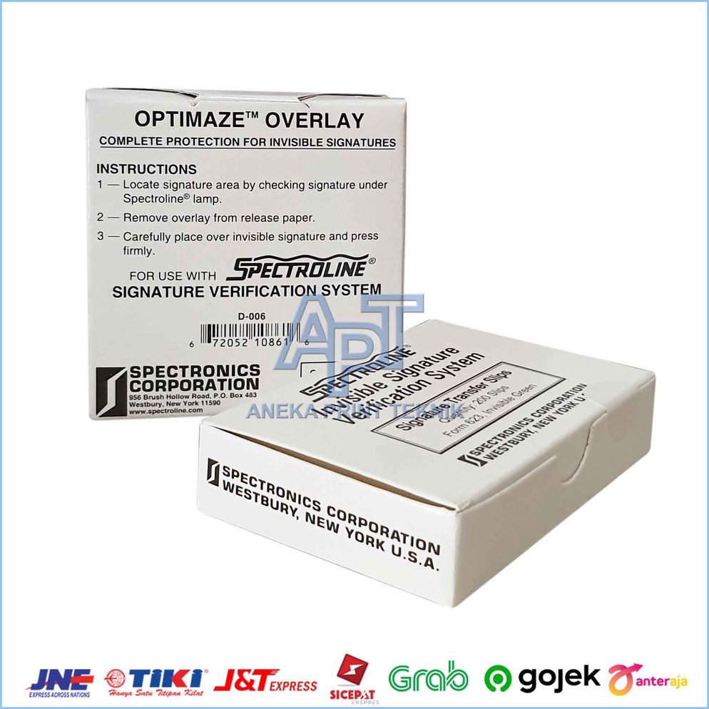 

Dijual Murah!! Spectroline Overlay Signature 1 Set 09emp