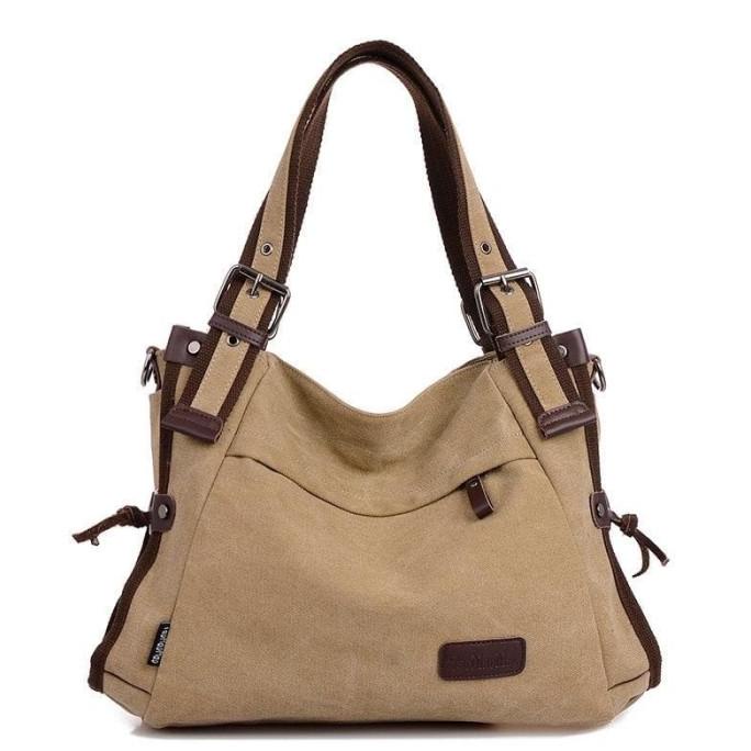 Tas Wanita Bahan kanvas Premium - Tas Selempang Kanvas