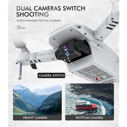 PESAWAT KAMERA FPV WIFI DRONE DERONE REMOTE CONTROL KONTROL QUADCOPTER ORIGINAL