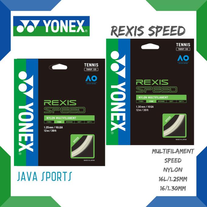 Senar Raket Tenis Yonex REXIS SPEED | Multifilament | Power |