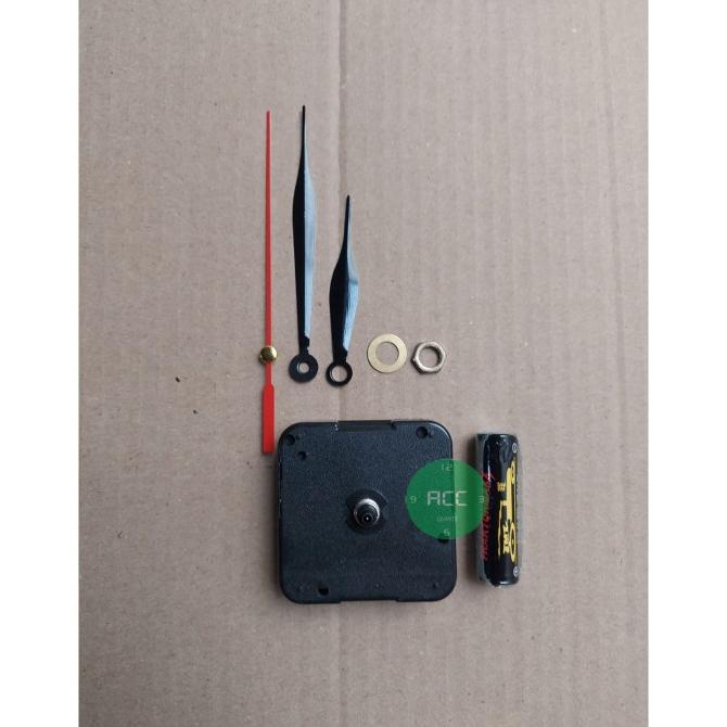 Roomdesign.Id Mesin Jam Dinding 12888 Sweep Movement Original