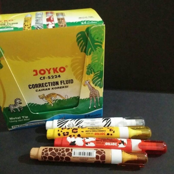 

Ghapus Joyko Cair 1 Pa Isi 24 Pch / Tipe-X Joyko Animal Cf-S221