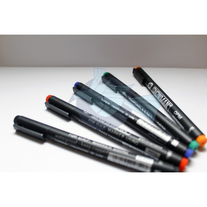 

Spidol Snowman Opm Permanent 5 Warna - 1 Set