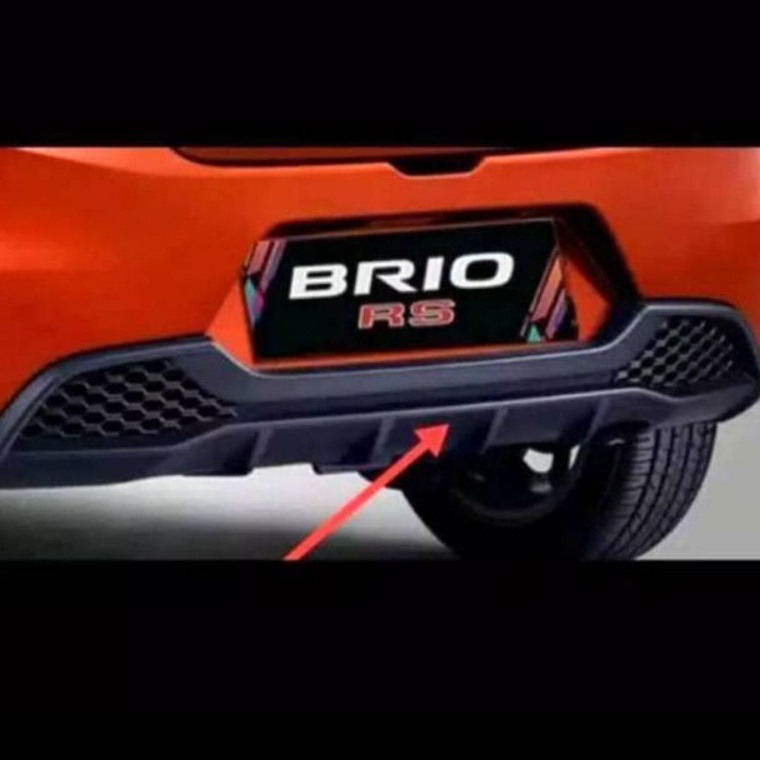 Rekomendasi.. Diffuser difuser Honda Brio 2018-2022 Bemper belakang Honda brio