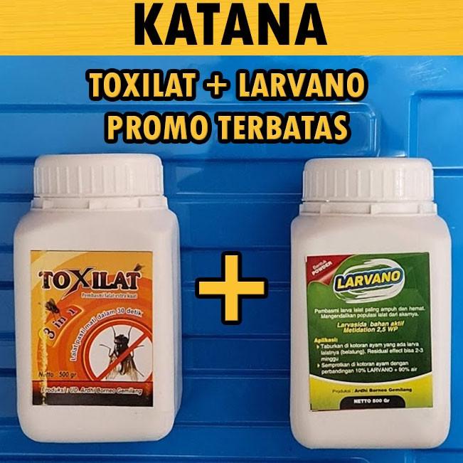 ><><><] Toxilat Larvano Racun Basmi Lalat Larva SEPAKET TOXILAT DAN LARVANO