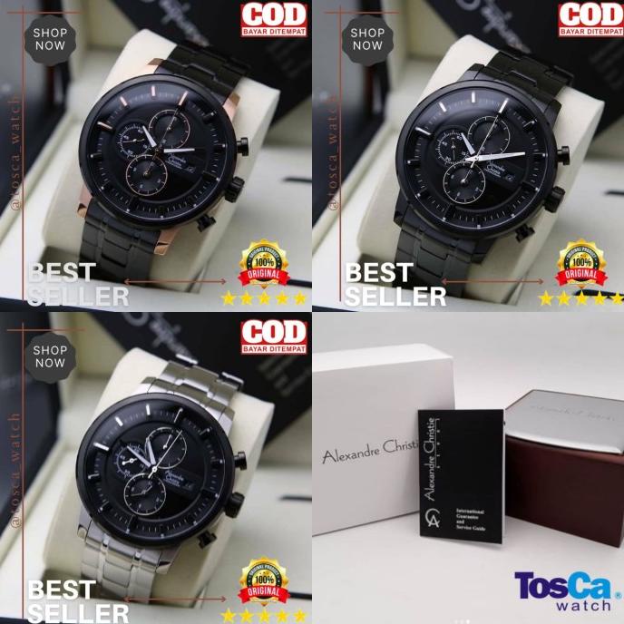 ALEXANDRE CHRISTIE PRIA AC 6323 MC ORIGINAL JAM TANGAN PRIA ORIGINAL